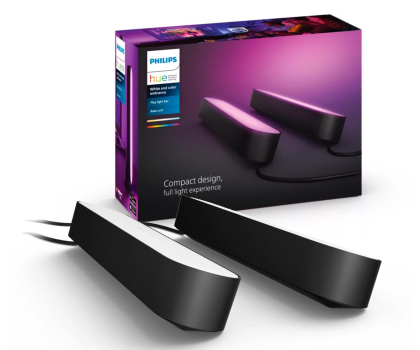 Inteligentna lampa Philips Hue White and color ambiance Lampa Play (czarna) x2